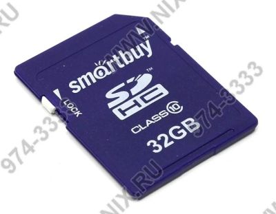 Лот: 11844538. Фото: 1. Карта памяти SDHC 32GB Smartbuy... Карты памяти