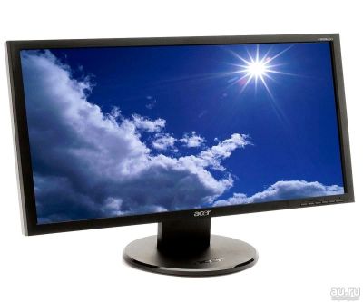 Лот: 9208043. Фото: 1. Монитор 22" Acer V223HQV Full... ЖК-мониторы