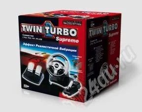 Лот: 444581. Фото: 1. Руль Twin Turbo 2 Supreme. Рули, джойстики