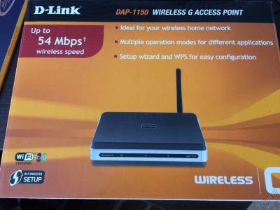 Лот: 5489237. Фото: 1. Точка доступа Wi-Fi D-LINK DAP-1150. WiFi, Bluetooth адаптеры