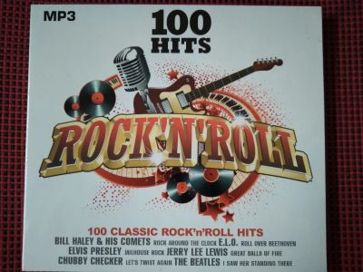 Лот: 19268094. Фото: 1. 100 Hits Rock'N'Roll (MP3). Аудиозаписи