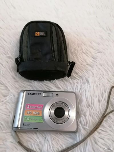 Лот: 16186566. Фото: 1. Фотоаппарат Samsung ES10 с сумочкой... Цифровые компактные