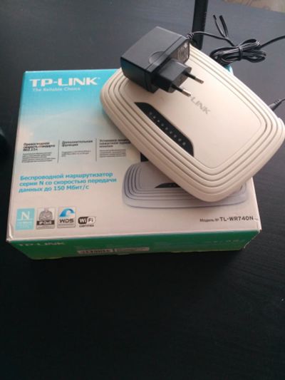 Лот: 15951395. Фото: 1. Роутер Wi Fi TP-LINK TL-wr740n... Маршрутизаторы (роутеры)