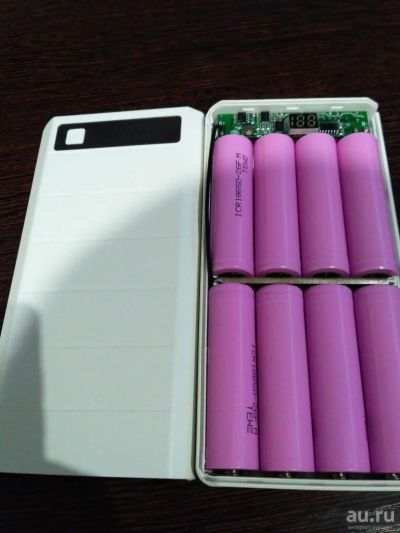 Лот: 7838308. Фото: 1. Коробка/кейс Power Bank под аккумуляторы... Зарядные устройства, блоки питания, адаптеры сетевые для смартфонов