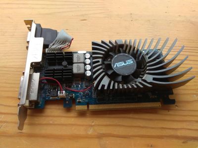 Лот: 9905257. Фото: 1. asus geforce gt640 1Gb (с 1 рубля... Видеокарты