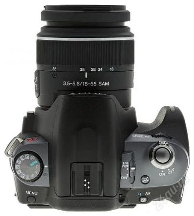 Лот: 1202505. Фото: 1. Sony Alpha DSLR-A380 Kit. Цифровые зеркальные