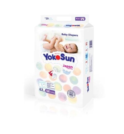 Лот: 8015602. Фото: 1. Подгузники YokoSun M (5-10 кг... Детская гигиена