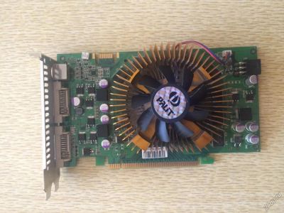 Лот: 5593290. Фото: 1. Видеокарта GeForce 9600GT 512... Видеокарты