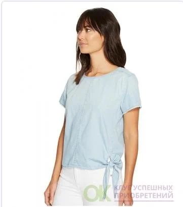 Лот: 11500043. Фото: 1. Calvin Klein Jeans Denim T-Shirt. Блузы, рубашки, водолазки