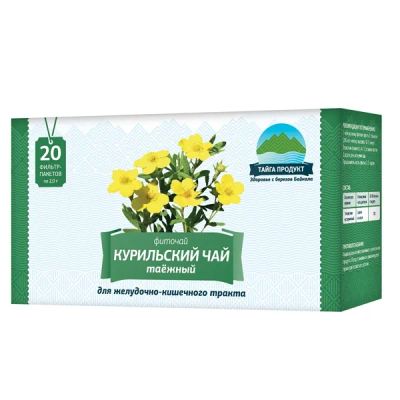 Лот: 23982924. Фото: 1. Тайга-Продукт фиточай Курильский... Лекарства