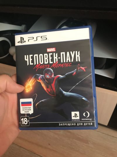 Лот: 18452736. Фото: 1. Spider man Майлз моралес. Игры для консолей