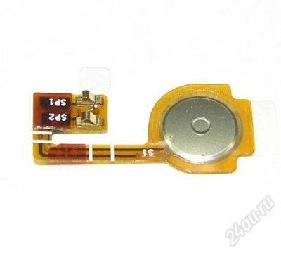Лот: 3101176. Фото: 1. Шлейф iPhone 3G/3Gs кнопки Home... Шлейфы, разъёмы