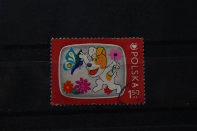 Лот: 3932450. Фото: 1. марка 53 польша мультфильмы. Марки