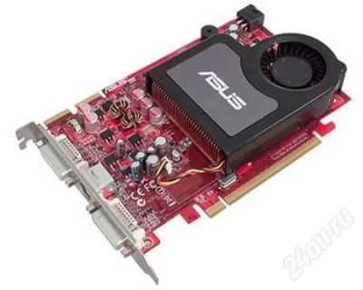 Лот: 985722. Фото: 1. Radeon EAX1650 XT в варианте ASUS. Видеокарты