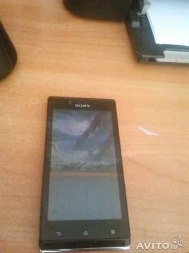 Лот: 4185512. Фото: 1. sony xperia j st26i black. Смартфоны