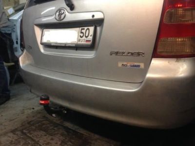 Лот: 16211044. Фото: 1. Фаркоп Toyota Corolla E12 универсал... Багажники, боксы, фаркопы