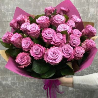 Лот: 13922870. Фото: 1. Букет из великолепных 25 Кенийская... Свежие цветы