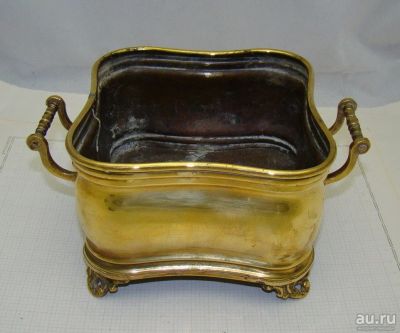 Лот: 16540118. Фото: 1. Емкость кашпо старинное (Y322). Предметы интерьера и быта