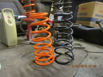Лот: 5961003. Фото: 1. Пружины с занижением на Toyota. Детали тюнинга