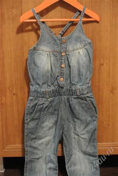 Лот: 2764419. Фото: 1. Комбинезон летний Zara 98р. Брюки, шорты, джинсы