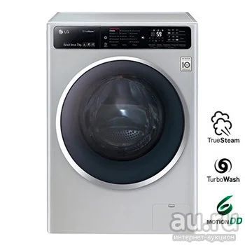 Лот: 13265979. Фото: 1. Стиральная машина узкая LG F2H7HS2L... Стиральные машины
