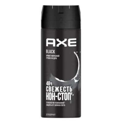 Лот: 24093833. Фото: 1. Дезодорант Axe, Black, для мужчин... Уход за телом