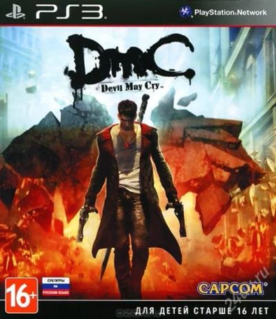 Лот: 2540084. Фото: 1. DmC: Devil May Cry (PS3). Игры для консолей