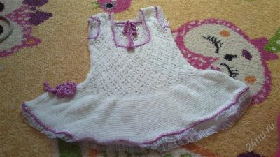 Лот: 2665335. Фото: 1. Вязанное платье. Брюки, шорты, джинсы