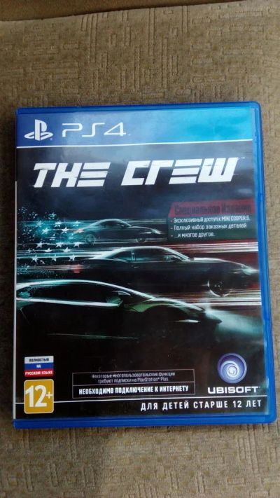 Лот: 9811708. Фото: 1. The CREW PS4 / Лицензионный диск... Игры для консолей