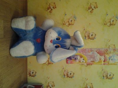 Лот: 3654126. Фото: 1. Зайка. Большая мягкая игрушка. Мягкие