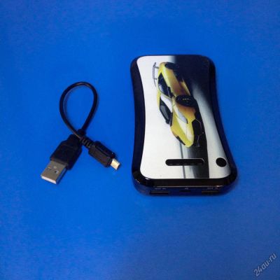 Лот: 5157248. Фото: 1. Power Bank Аккумулятор 10000 Маh... Внешние, портативные аккумуляторы для смартфонов (Power bank)