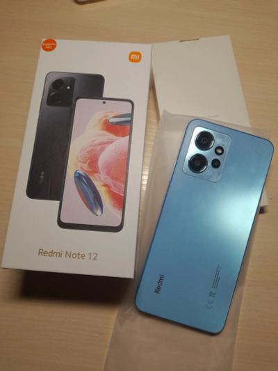 Лот: 25195328. Фото: 1. Смартфон Redmi Note 12 Ice Blue... Смартфоны