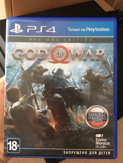 Лот: 11983175. Фото: 1. God of War (PS4). Игры для консолей