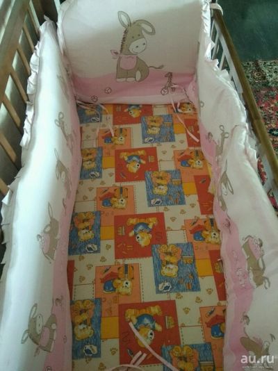 Лот: 9966893. Фото: 1. Кроватка детская (качающаяся). Детские кровати и кроватки