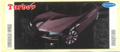 Лот: 5567753. Фото: 1. Наклейка серии Turbo S №9 (обмен... Наклейки, карточки, вкладыши