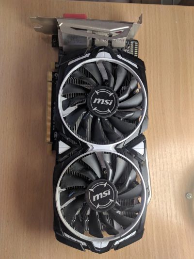 Лот: 15059962. Фото: 1. MSI Armor RX570 4gb. Видеокарты