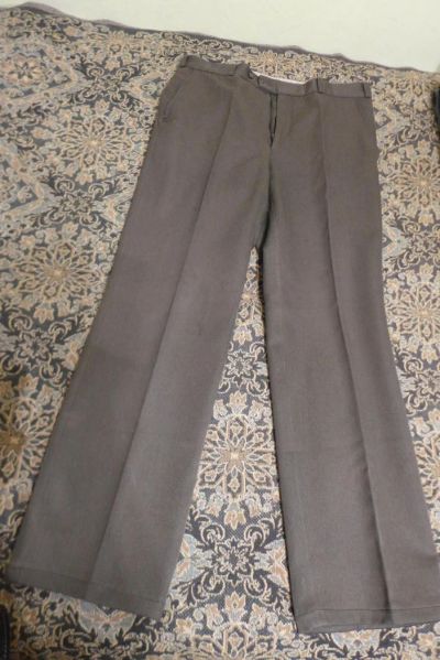 Лот: 6731948. Фото: 1. брюки классические коричневые. Брюки, джинсы, шорты