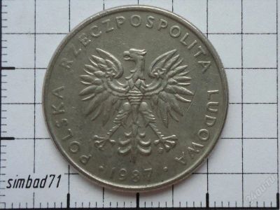 Лот: 2002412. Фото: 1. 20 злотых Польша 1987г. Европа