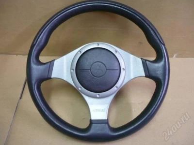 Лот: 1048945. Фото: 1. Спортивный руль MOMO с MMC Lancer... Салон
