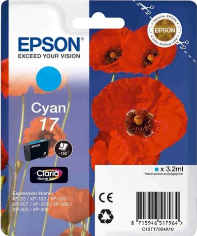 Лот: 13429433. Фото: 1. Картридж Epson 17 (C13T17024A10... Картриджи, расходные материалы