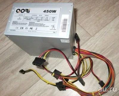 Лот: 13206999. Фото: 1. Блок питания SuperPower QoRi 450W. Корпуса, блоки питания