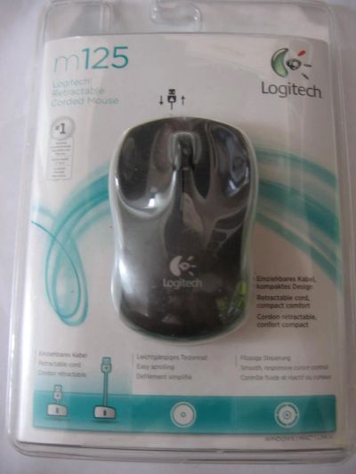 Лот: 8595910. Фото: 1. Мышь Logitech M125. Клавиатуры и мыши