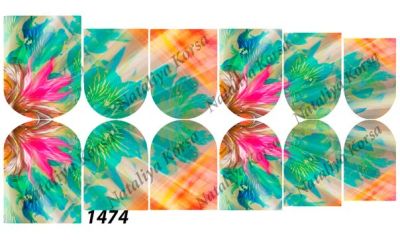 Лот: 7618462. Фото: 1. слайдер дизайн . водные наклейки... Украшения, дизайн ногтей
