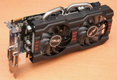Лот: 8851034. Фото: 1. Отличная видеокарта asus r9 270. Видеокарты