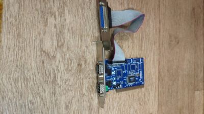 Лот: 17371725. Фото: 1. Плата com lpt. Платы расширения, контроллеры, доп. порты