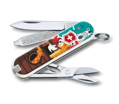 Лот: 15349018. Фото: 1. Нож-брелок Victorinox Classic... Ножи, топоры