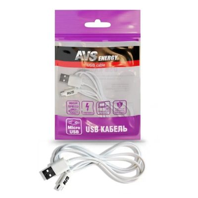 Лот: 24083971. Фото: 1. Кабель micro USB, AVS, MR-311... Зарядные устройства, блоки питания, адаптеры сетевые для смартфонов