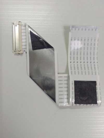Лот: 24867551. Фото: 1. Шлейф LVDS от телевизора Harper... Запчасти для телевизоров, видеотехники, аудиотехники
