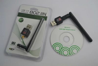 Лот: 3784552. Фото: 1. USB 2.0 WiFi адаптер беспроводной... WiFi, Bluetooth адаптеры