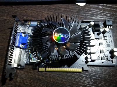 Лот: 12117967. Фото: 1. Видеокарта ASUS GTX 550 ti/di... Видеокарты